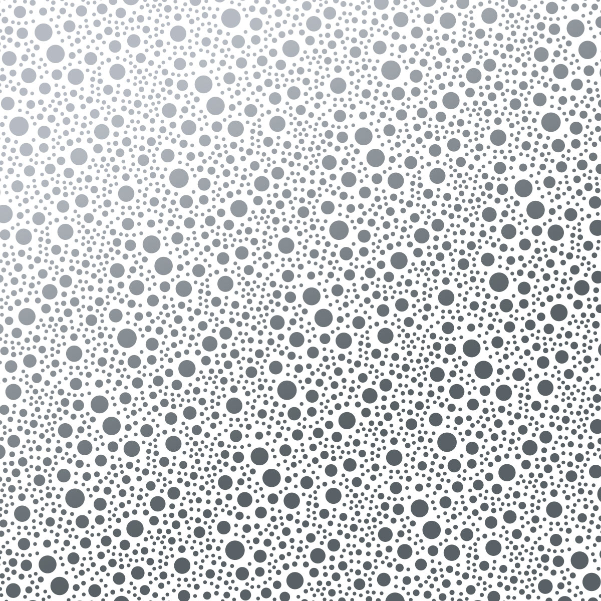 Sandstrahlfolie Bubbles