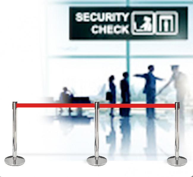 Crowd Barrier - Leitsystem - schwarz