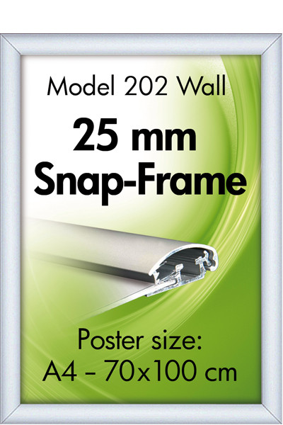 Alu Klapprahmen 25mm - 50x70cm - Maxi-Set